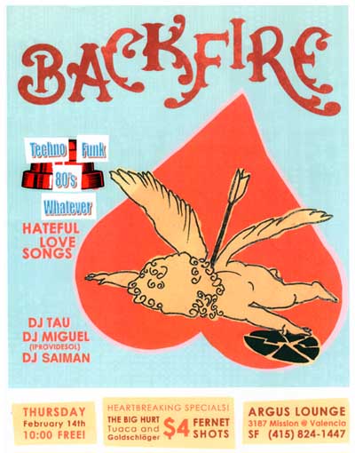 BackFire - Anti Valentines Day Fernet Event